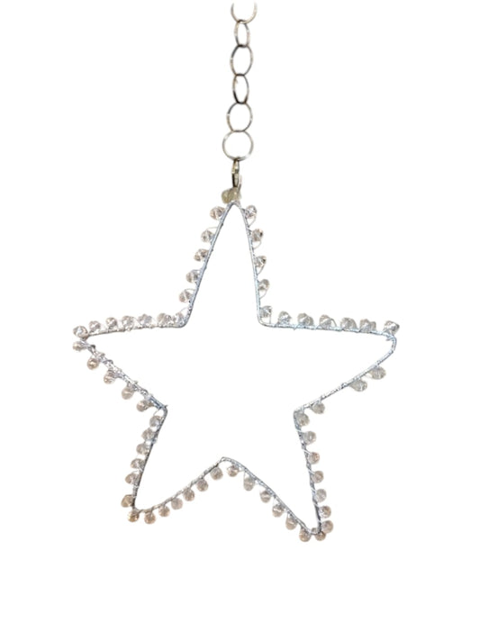 Hanging star decor