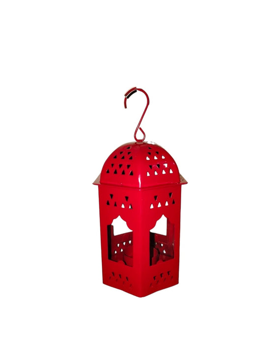 Small red Ramadan lantern