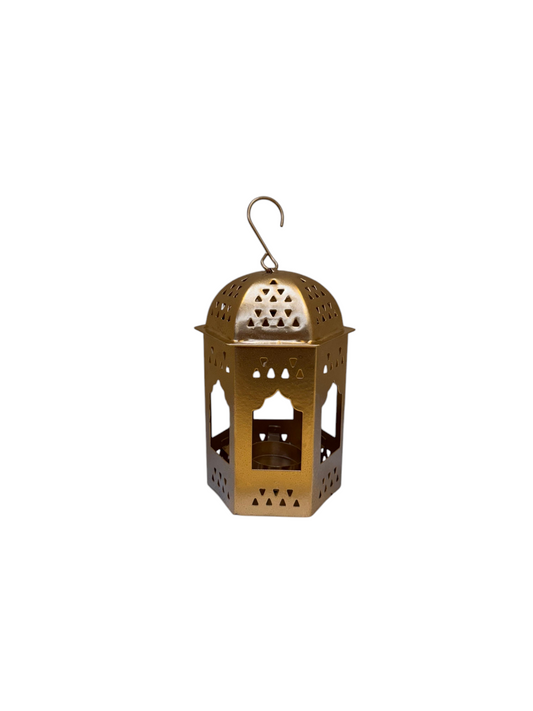 Small bronze metal lantern