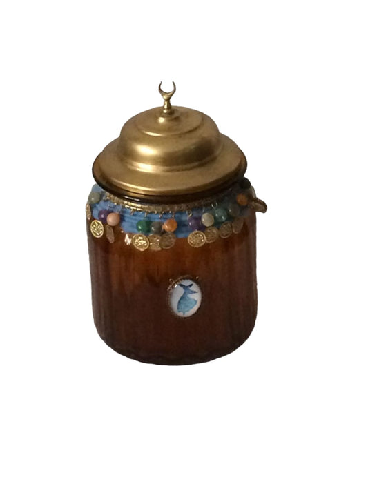 Sufi Brown Vintage Jar